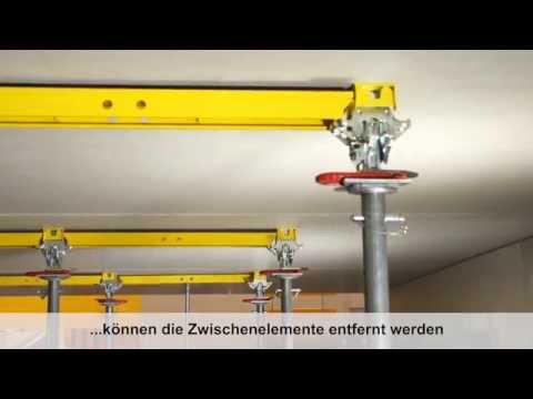 Element-Deckenschalung Dokadek 30 - Ausschalen mit Fallkopf [DE]