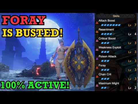 NEW *OP* POISON CHARGE BLADE BUILD | MH SUNBREAK