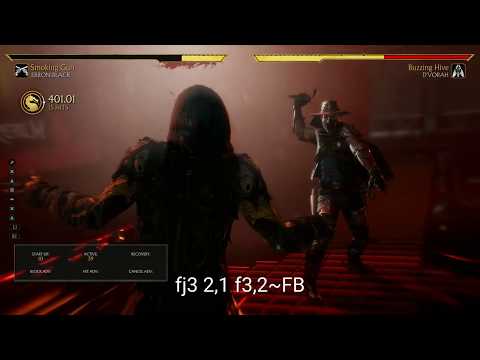 Mortal Kombat 11 52 Kard Pickup Erron Black Version 1.0 BnB Kombos