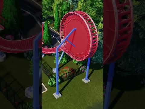 The NEW Smallest Inverting Roller Coaster | Short POV | Planet Coaster
