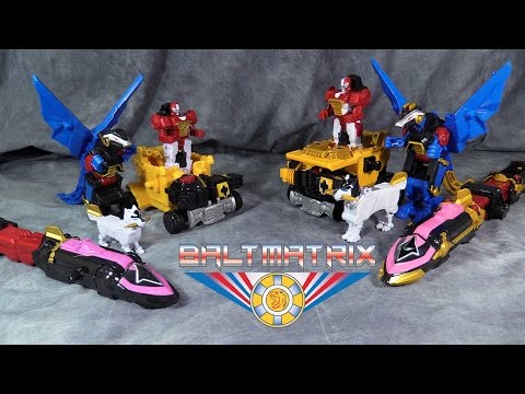 Ninja Steel Megazord VS Shuriken Gattai Shurikenjin