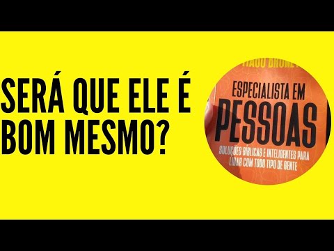 Livro Especialista em Pessoas do Tiago Brunet é bom, vale a pena?