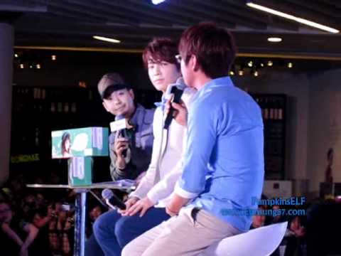 [Fancam/Trans-script] 120125 Donghae interview about GDA award at Maxim in Thailand