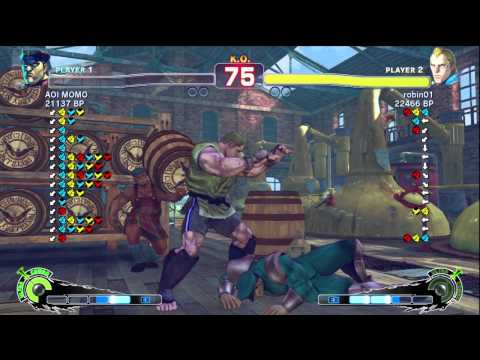 robin01 [Abel] vs AOI MOMO [Bison] SSF4 Japanese Online Ranked Matches - Xbox Live