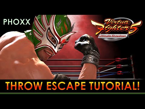 How to beat throws in VF5:REVO!  Lazy Throw Escape (LTE) Tutorial