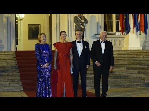 Laughter and unity the theme of German presidential dinner with Nordic royals and leaders