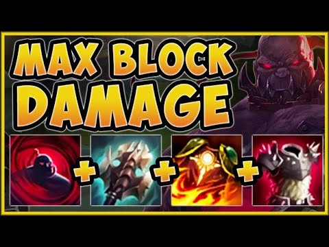 OVER 120,000 DAMAGE BLOCKED! LITERALLY BULLETPROOF TO DAMAGE! SION TOP GAMEPLAY! League of Legends