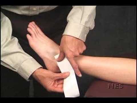 Mulligan Taping Techniques :: Inversion Ankle Sprain