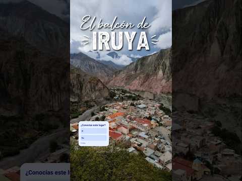 Mirador del la Cruz en Iruya