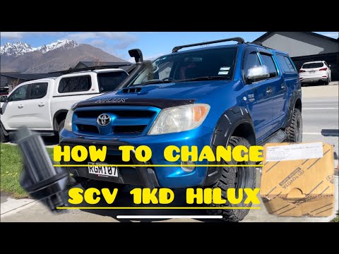 Toyota Hilux 1KD | suction control valve install SCV 