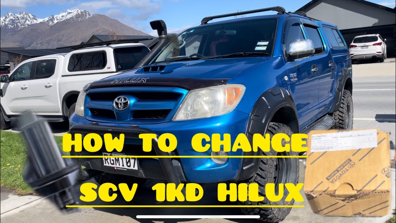 Toyota Hilux 1KD | suction control valve install SCV 