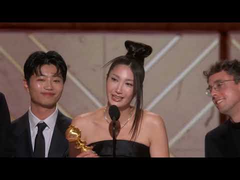 "Golden" in KPop Demon Hunters Wins Best Song Motion Picture | 83rd Annual Golden Globes