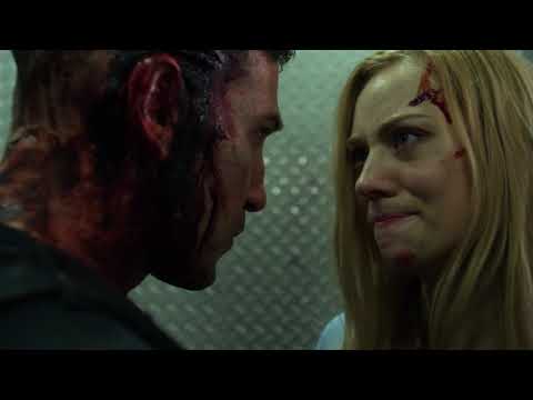 Marvel's The Punisher Frank and Karen elevator scene