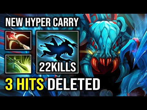 How to Play Weaver as a NEW Hyper Carry in 7.33e | WTF 3 Hits Delete Annoying Shukuchi Dota 2