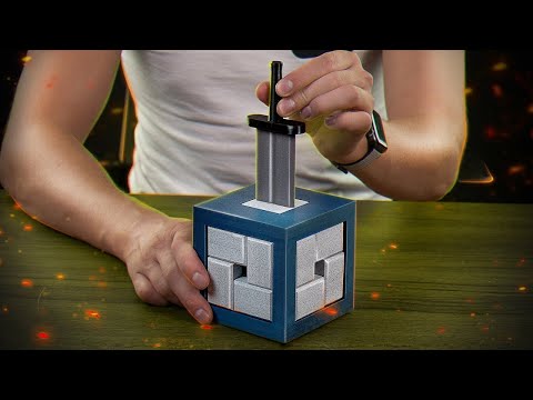 Try to pull the sword out of the stone - EXCALIBUR - most complex puzzle on the planet