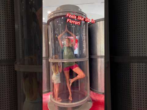 Video Thumbnail for Tree pose in a hurricane simulator @ecotarium