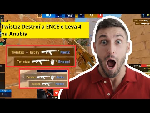 Twistzz Pega a ENCE de 4 e Arregaça - ENCE x FaZE - IEM Sydney 2023   Counter Strike 2
