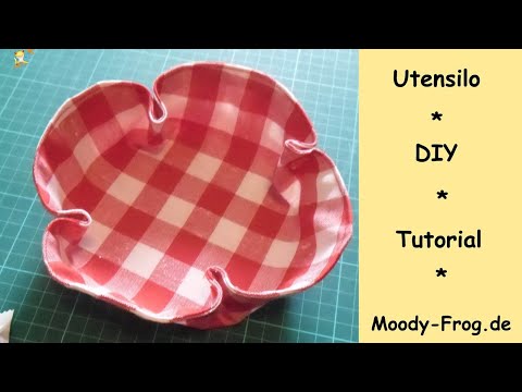 Einfaches Utensilo - Nähanleitung - Tutorial