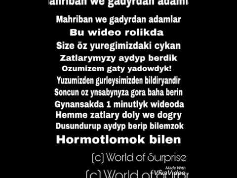 World of Surprise "yüzlenme"