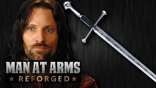 Aragorn&#39;s Narsil / Andúril (Lord of the Rings) - MAN AT ARMS: REFORGED