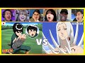 Rock Lee vs Kimimaro | Reaction Mashup [Naruto 123,124] ナルト