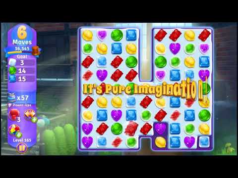 Willy Wonkas Sweet Adventure Level 165 - NO BOOSTERS 🍫 | SKILLGAMING ✔️