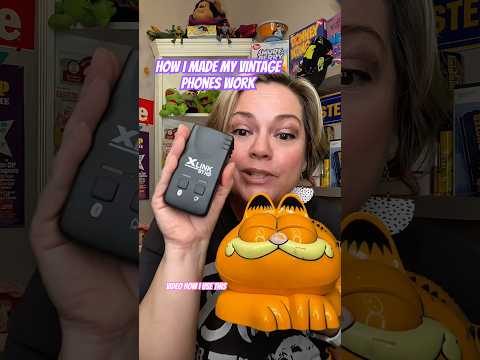 If you don't have a landline but want to use your telephones...this device will make them work.