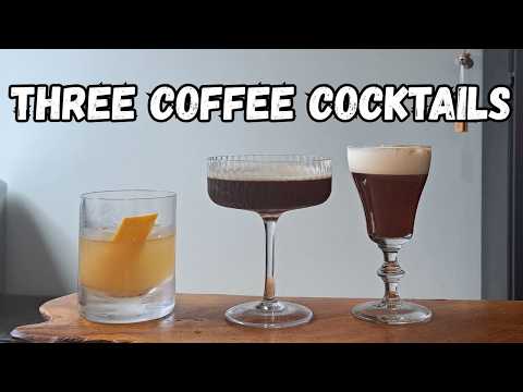 THREE Coffee Cocktails For International Coffee Day!