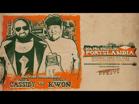 04/08/2023 Drake Kwon vs Caden Cassidy @DOA Pro Wrestling