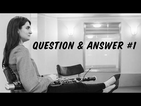 Favorite Pieces, Warm up & Playing by memory | Sophie Dervaux | Replies to Questions No.1