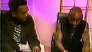 Part 1 of  Tupac  & Dr. Dre Interviewed By Bill Bellamy .1996 Interview.Very RARE interview..flv