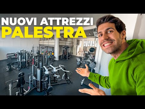 LA MIA NUOVA PALESTRA NEL CAPANNONE È QUASI FINITA