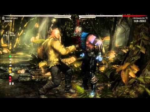 MKX - Jason (Unstoppable) easy 64% X-ray combo