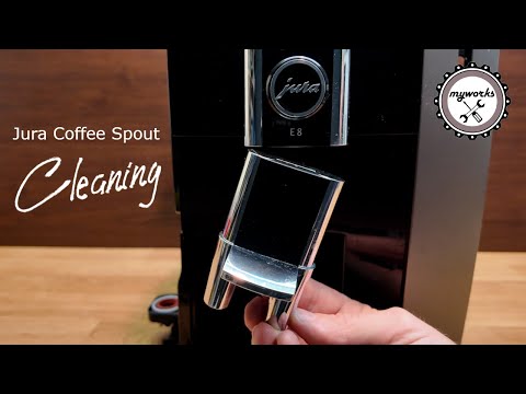 Jura E8 / E6 Kaffeeauslauf reinigen | Schritt-für-Schritt Anleitung