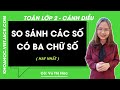 Toán lớp 2: So sánh các số có ba chữ số - trang 52