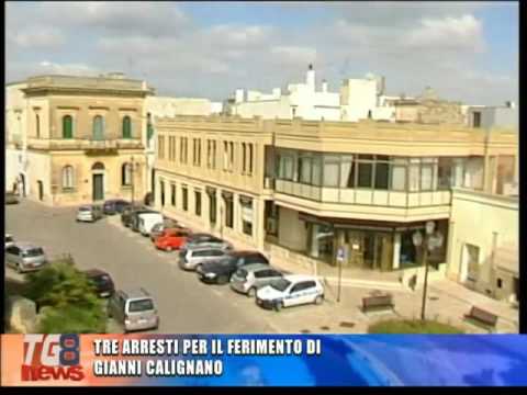 NARDO' , TRE ARRESTI PER IL FERIMENTO DI GIANNI CALIGNANO