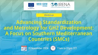 Advancing Green Hydrogen: Building Regional Momentum Through Standardization and Metrology