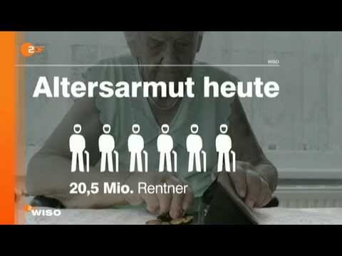 Altersarmut WISO ZDF 2015