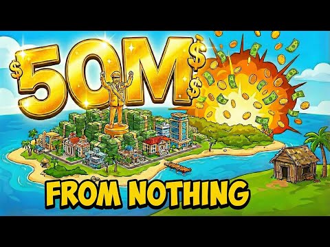 I Built an Island from NOTHING to make me FILTHY RICH!