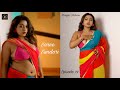 Saree Sundori Episode 29 Tanvi Priyanka Pal Colourful Georgette Saree Danger Fashion HD 2026
