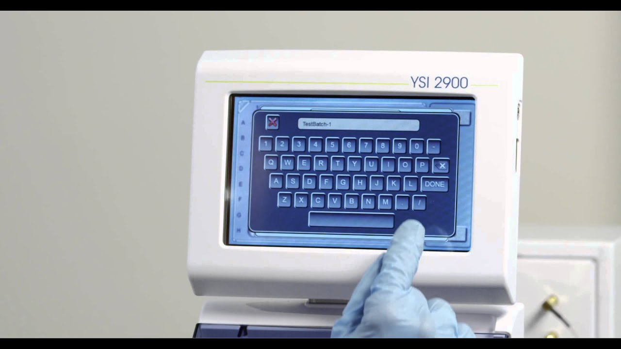 6. 2900 Series Setting up Batch Samples | YSI Life Sciences