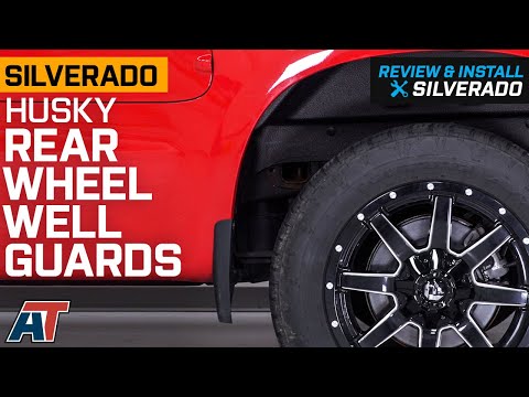 2019-2022 Silverado 1500 Husky Rear Wheel Well Guards Review & Install