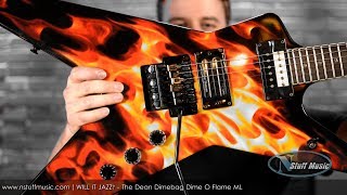Video thumbnail for WILL IT JAZZ? - The Dean Dimebag Dime O Flame ML by N Stuff Music