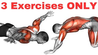 3 Exercises for Full Body Workout at Home