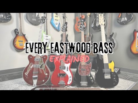 Talking Guitars: Eastwood's Bass Models, Ranked by Weirdness!