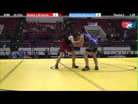 WM 65 KG - RR2 - Alyssa LaFrances (No Mercy) vs. Nickolette Breauchy (LH)