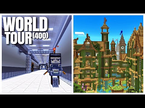 Touring My 7 Year Old Minecraft Survival World! - Ep.400