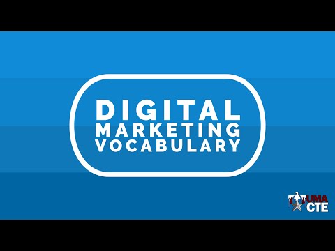 Digital Marketing Vocabulary