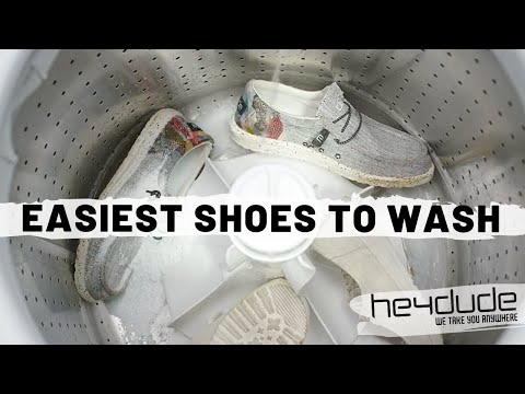 2nd YouTube video about are hey dudes machine washable