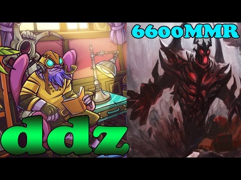 Dota 2 - ddz 6600 MMR Plays Tinker And Shadow Fiend - Ranked Match Gameplay!